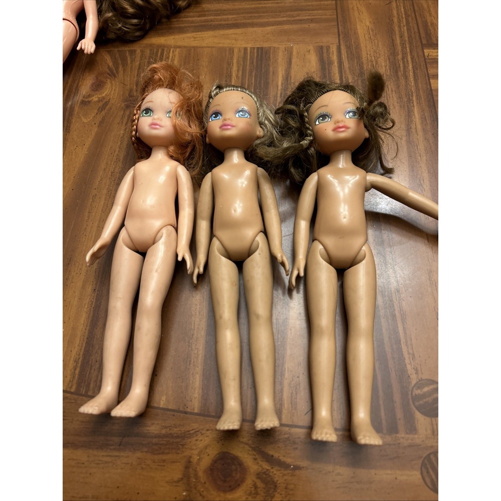 4‎ Ever Best Friends Dolls Lot 3 Nude From 2004